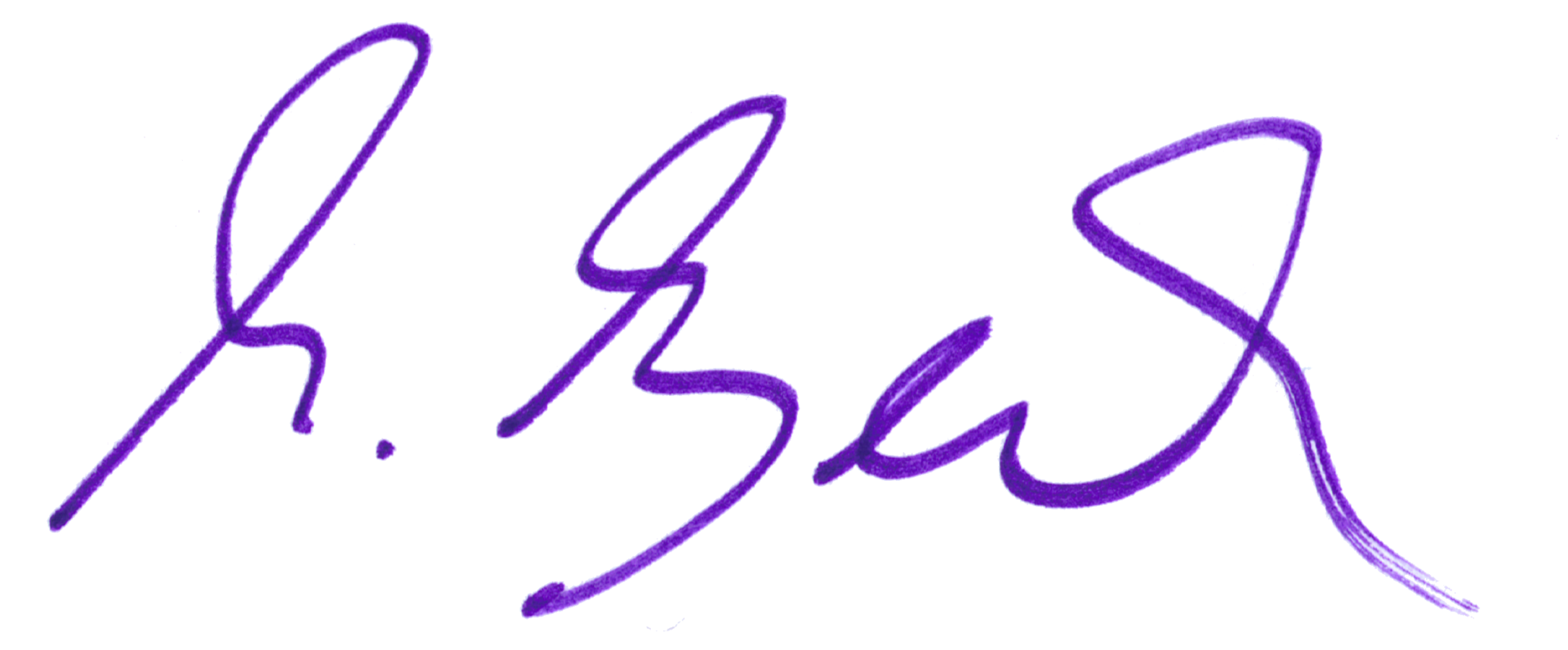 Unterschrift von Ralf Beck